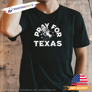 Pray For Texas, Texas Hill Flood Support Tee 2