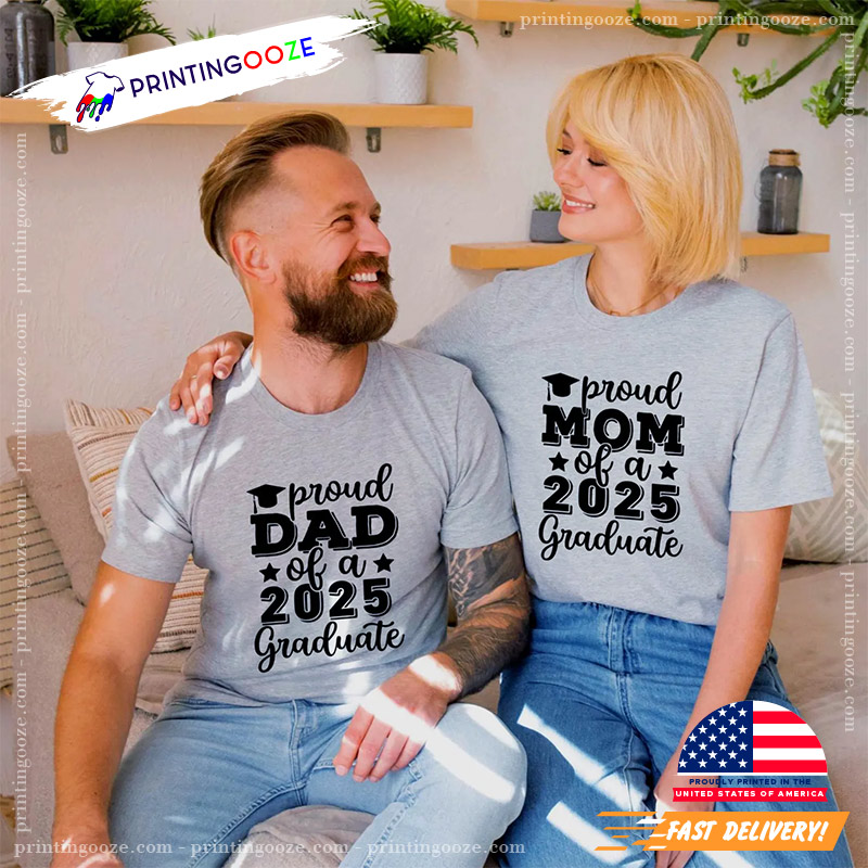 Proud Mom Of A 2025 Graduate Shirt Proud Mom Of A 2025 Graduate Shirt