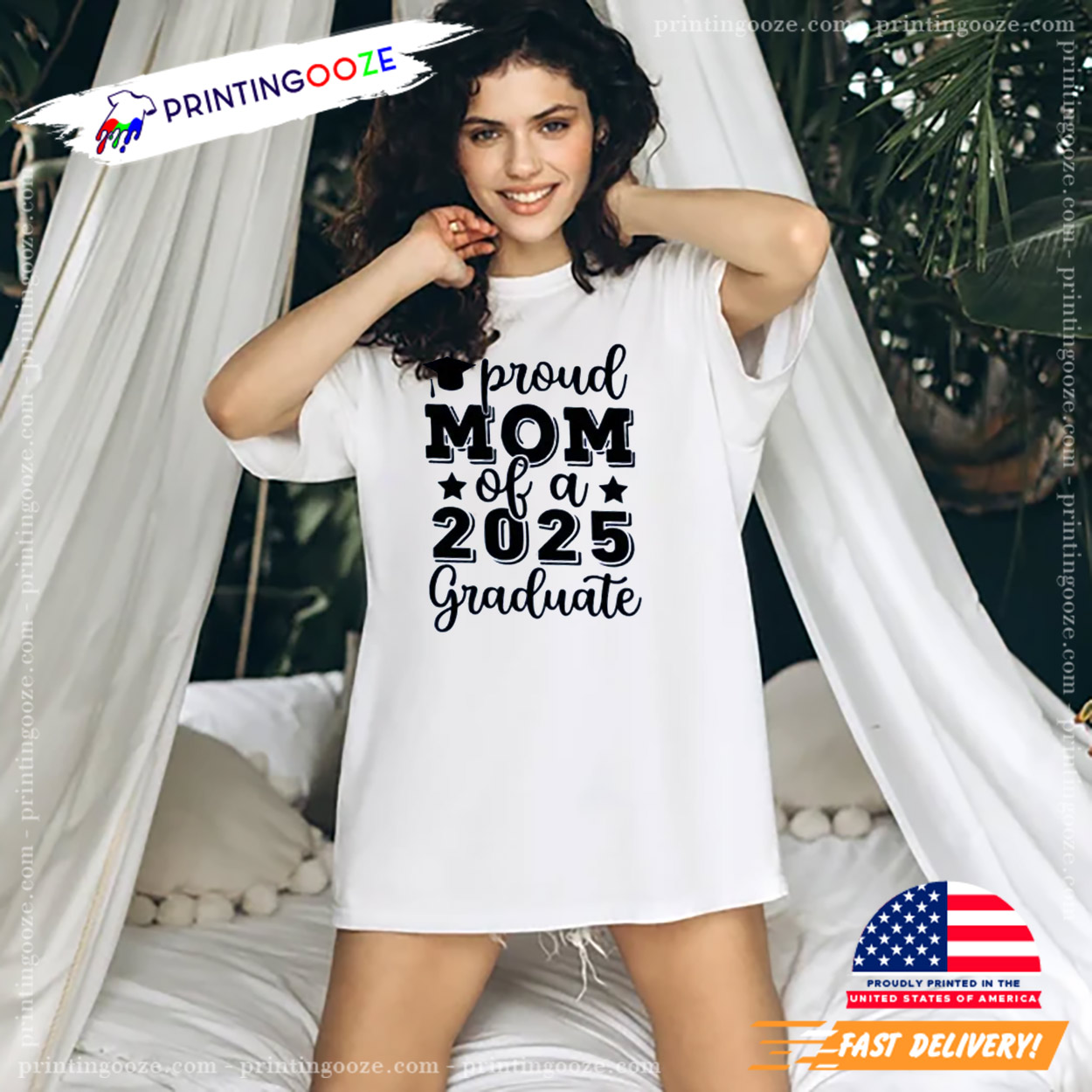 Proud Mom Of A 2025 Graduate Shirt Proud Mom Of A 2025 Graduate Shirt