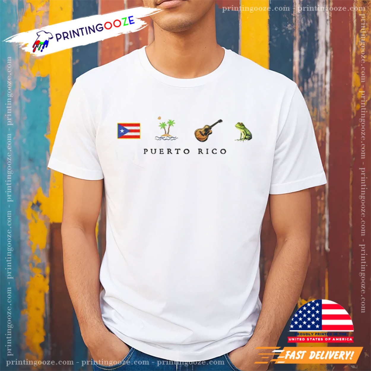 Puerto Rico Palm Tree Summer Vibes Shirt Puerto Rico Palm Tree Summer Vibes Shirt