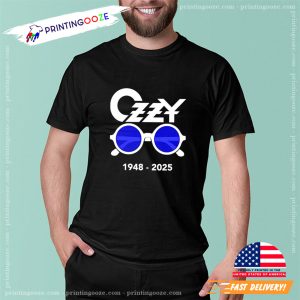 RIP Ozzy Osbourne 1948 2025 Glasses T shirt 1