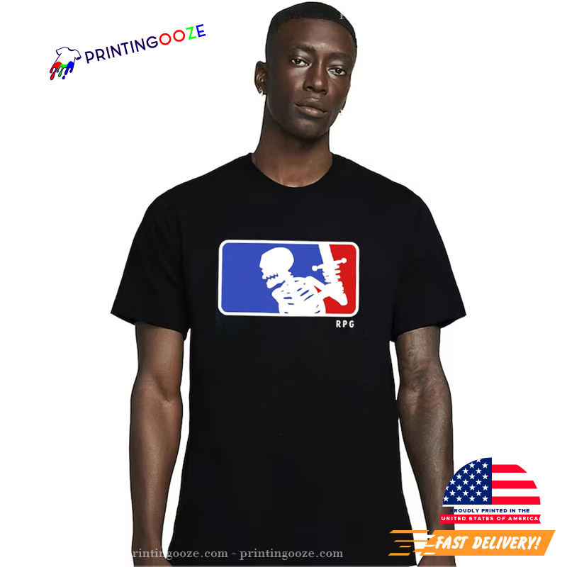 RPG Skeleton Logo MLB T-Shirt RPG Skeleton Logo MLB T-Shirt