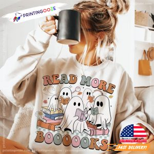 Read More Books Spooky Teacher T shirt