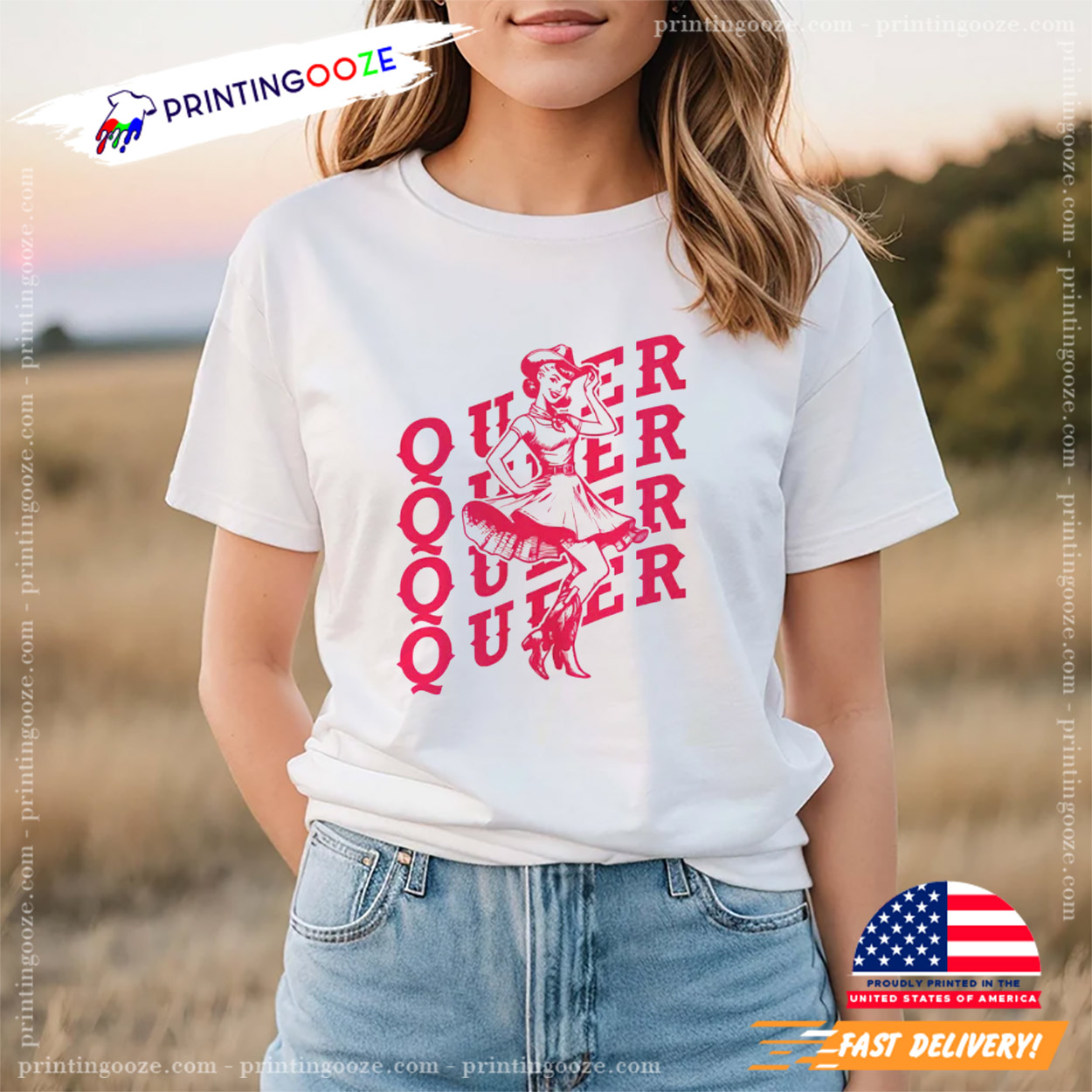 Retro Queer Lesbian LGBTQ Gift Bisexual T-Shirt Retro Queer Lesbian LGBTQ Gift Bisexual T-Shirt