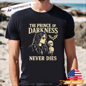 Rip Ozzy Osbourne The Prince Of Darkness Never Dies Shirt 1