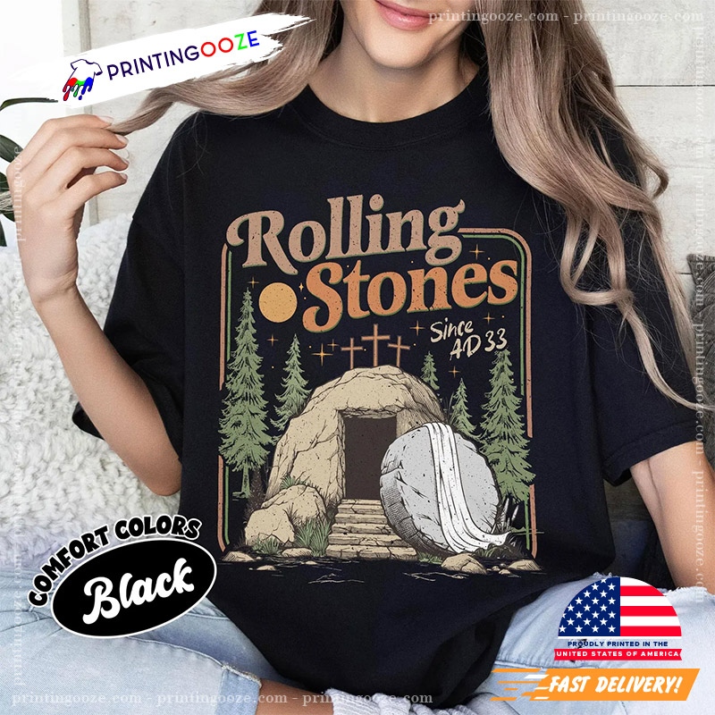 Rolling Stones Since AD 33 Comfort Colors Tee Rolling Stones Since AD 33 Comfort Colors Tee