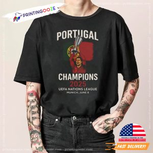 Ronaldo Siu Portugal Champions 2025 Shirt 1