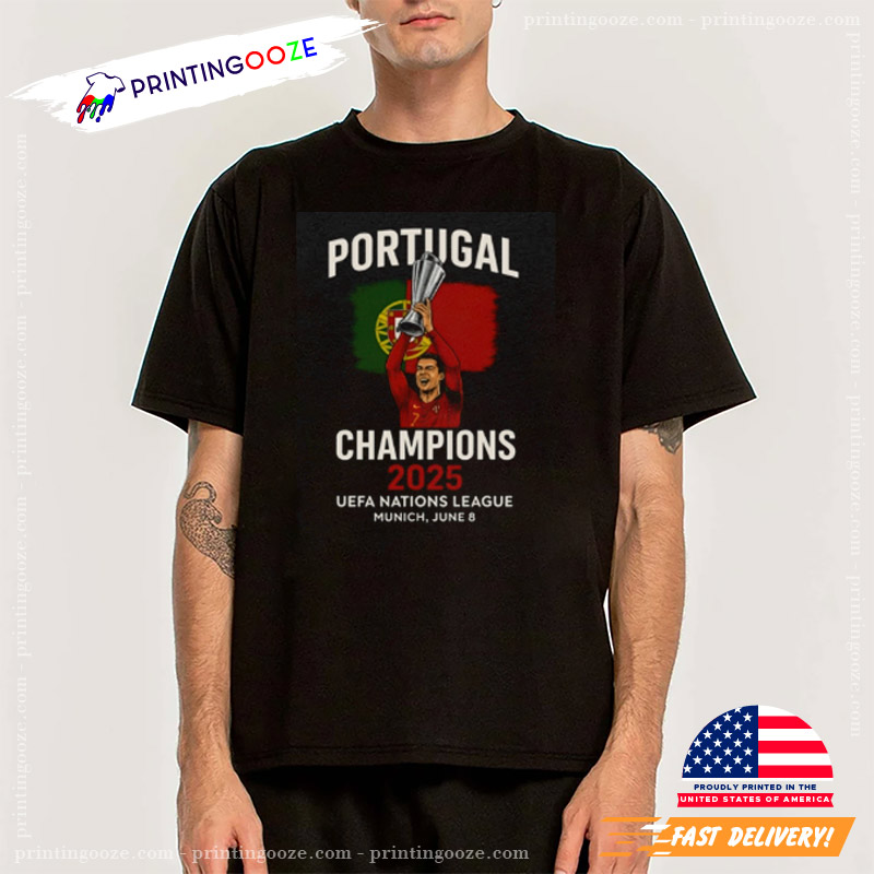 Ronaldo Siu Portugal Champions 2025 Shirt Ronaldo Siu Portugal Champions 2025 Shirt