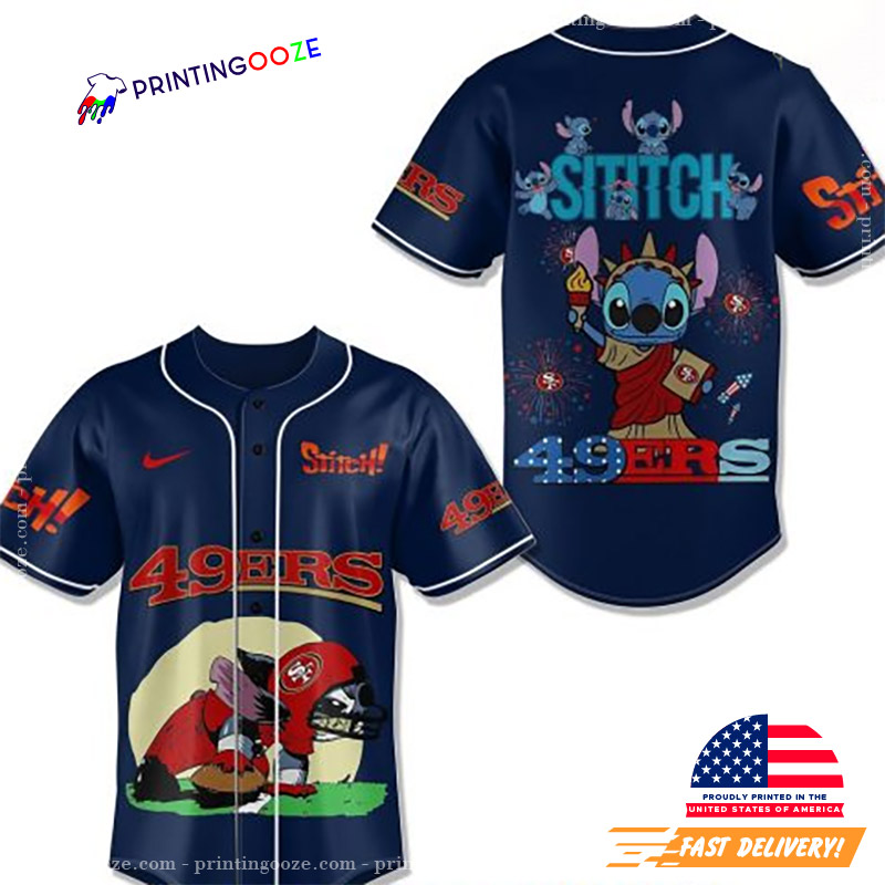 San Francisco 49ers NFL X Stitch Baseball Jersey San Francisco 49ers NFL X Stitch Baseball Jersey