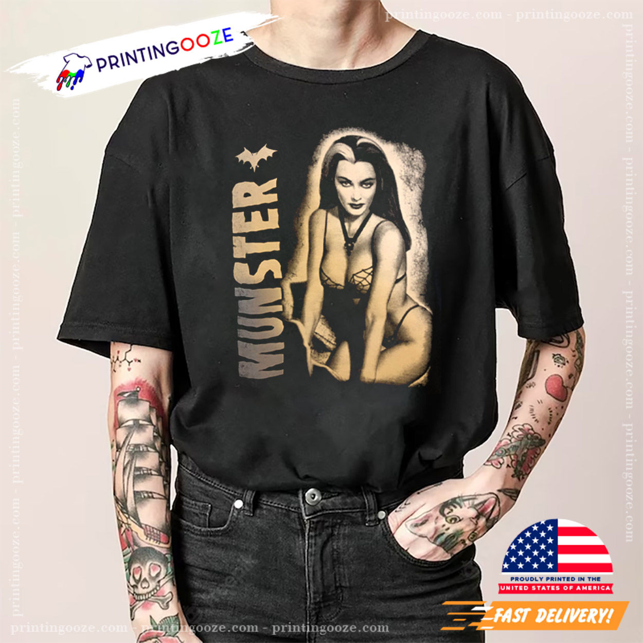 Sexy Lily Munster Horror Movie Shirt Sexy Lily Munster Horror Movie Shirt