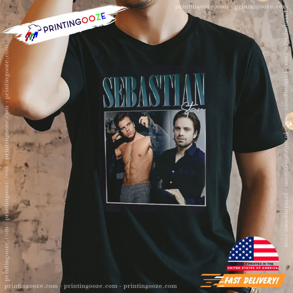 Sexy Sebastian Stan Winter Soldier Shirt Sexy Sebastian Stan Winter Soldier Shirt