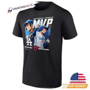 Shohei Ohtani LA Dodgers Baseball GOAT Anime Shirt 1