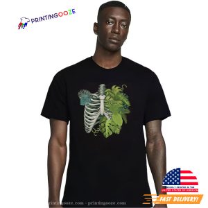 Skeleton Plant Body Monstera Shirt 3