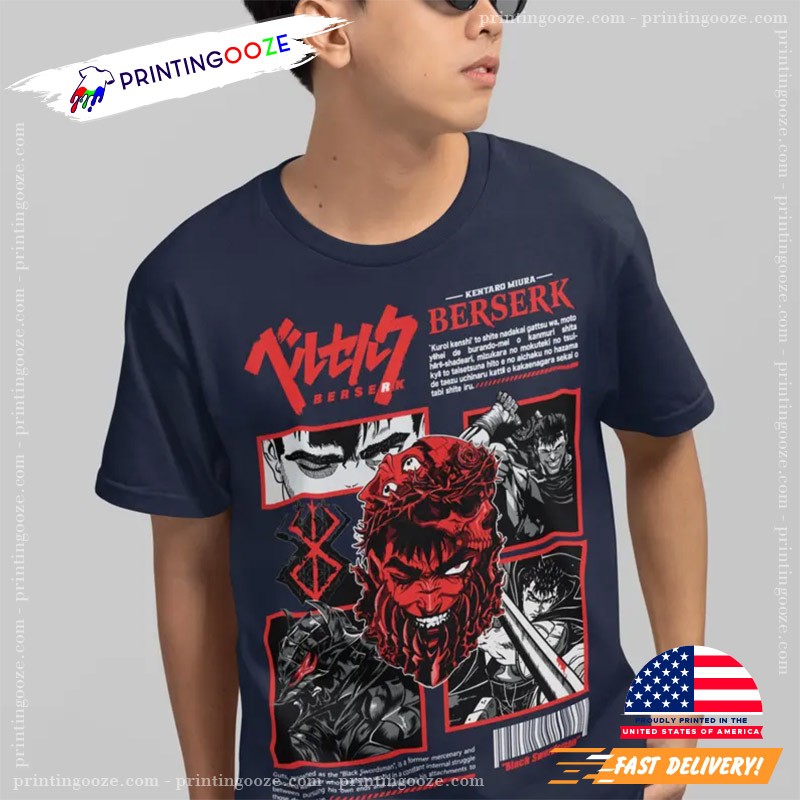 Skull Knight Berserk Anime Manga Shirt Skull Knight Berserk Anime Manga Shirt