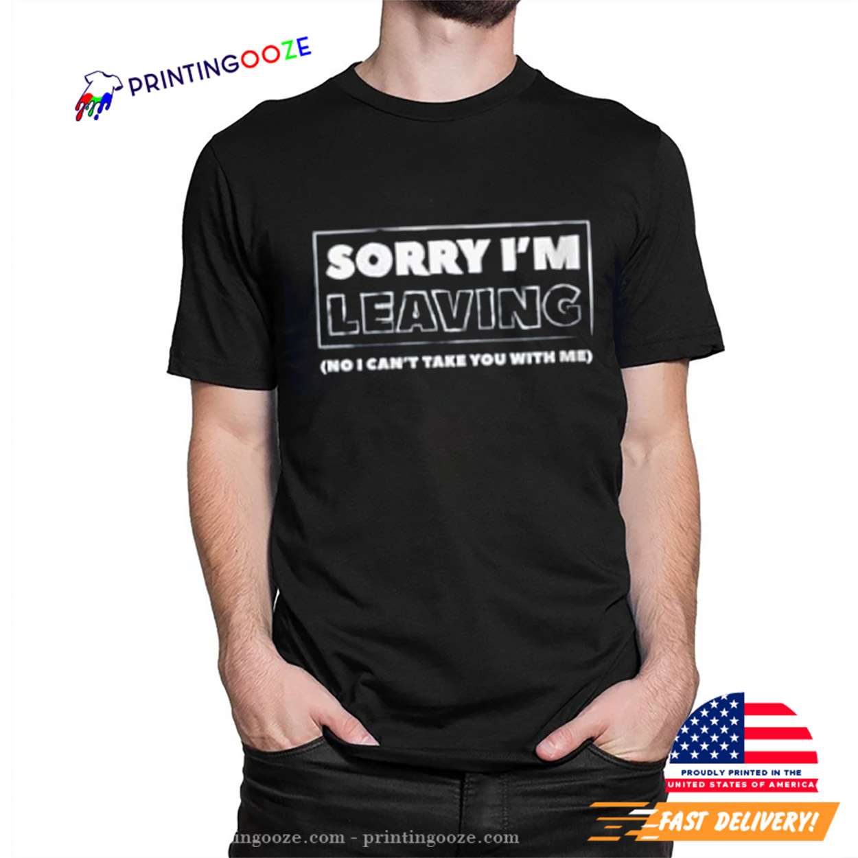 Sorry I'm Leaving Retirement Funny Quit Job T-shirt Sorry I'm Leaving Retirement Funny Quit Job T-shirt
