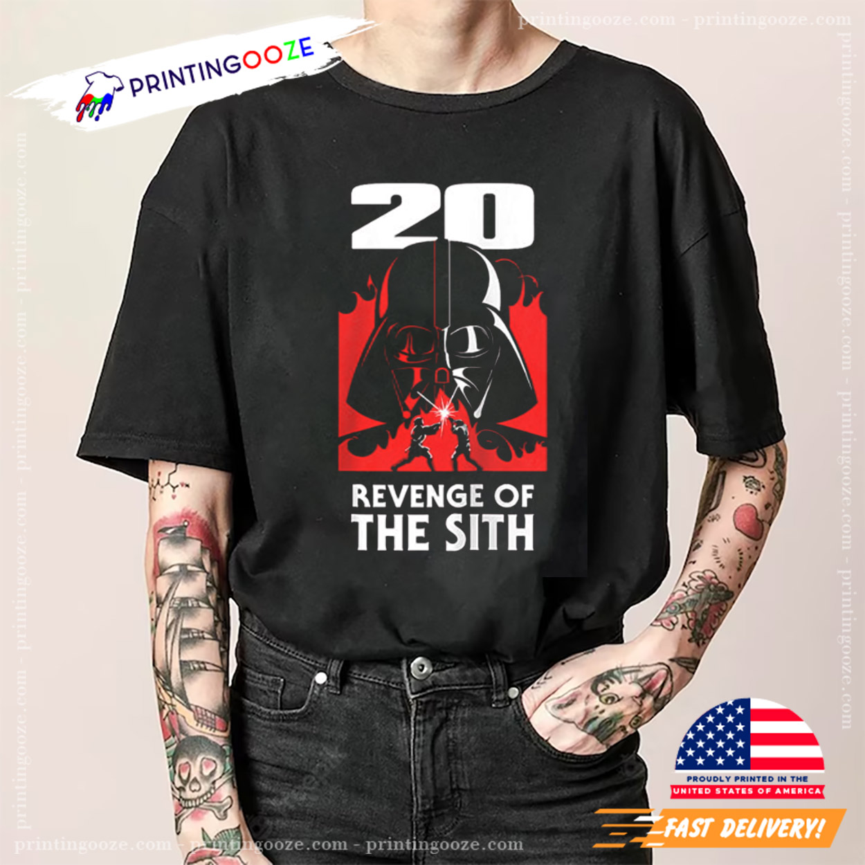 Star Wars Revenge Of The Sith 20th Anniversary Shirt Star Wars Revenge Of The Sith 20th Anniversary Shirt