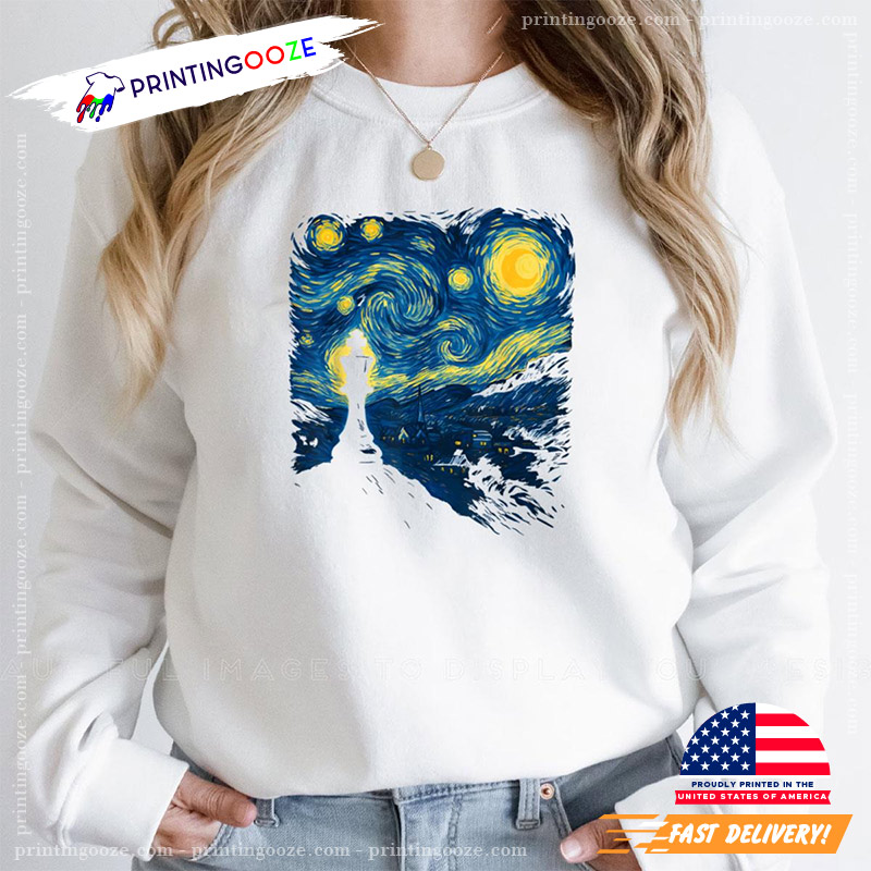 Starry Night King Chess Happy International Chess Day Shirt Starry Night King Chess Happy International Chess Day Shirt