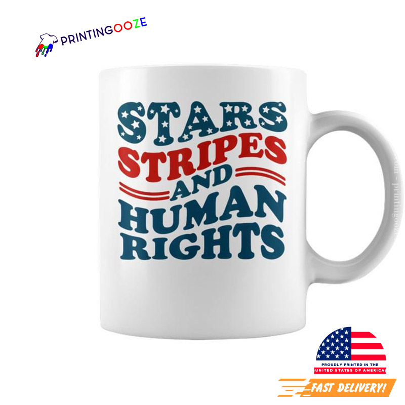 Stars Stripes And Human Rights Womens Equality Day Mug Stars Stripes And Human Rights Womens Equality Day Mug