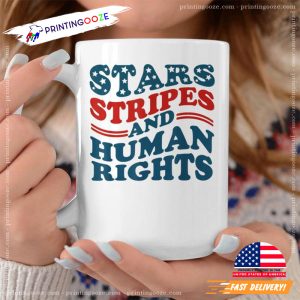 Stars Stripes And Human Rights womens equality day Mug 3