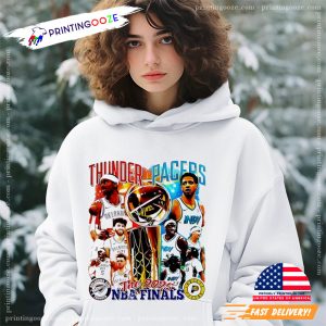 The 2025 NBA Finals Thunder vs Pacers Basketball Shirt 3