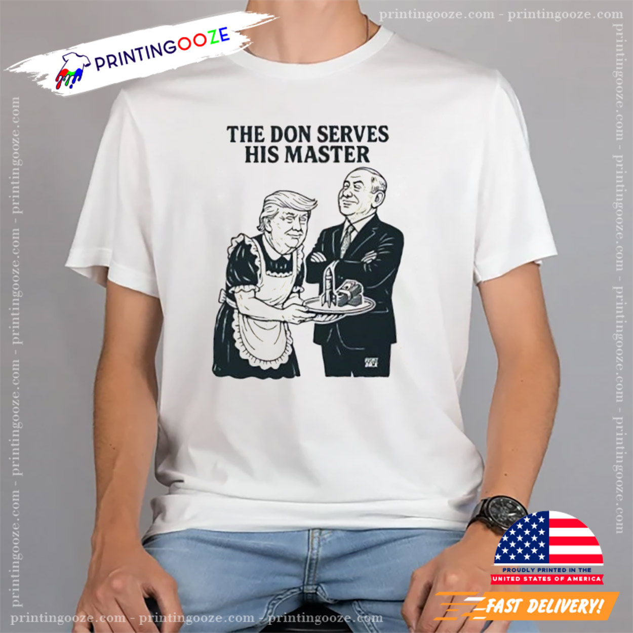 The Don Serves His Master Trump Serves Putin Meme T-shirt The Don Serves His Master Trump Serves Putin Meme T-shirt