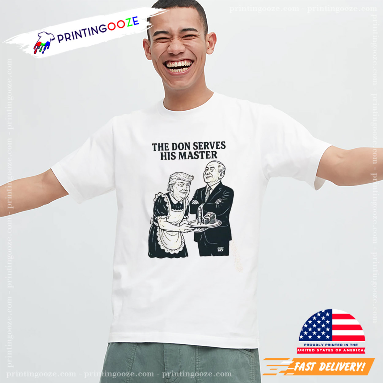 The Don Serves His Master Trump Serves Putin Meme T-shirt The Don Serves His Master Trump Serves Putin Meme T-shirt