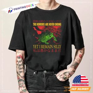 The Horrors Are Never Ending Japanese Frog Shirt 3
