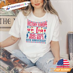 VE Day 80th Anniversary Shirt 1