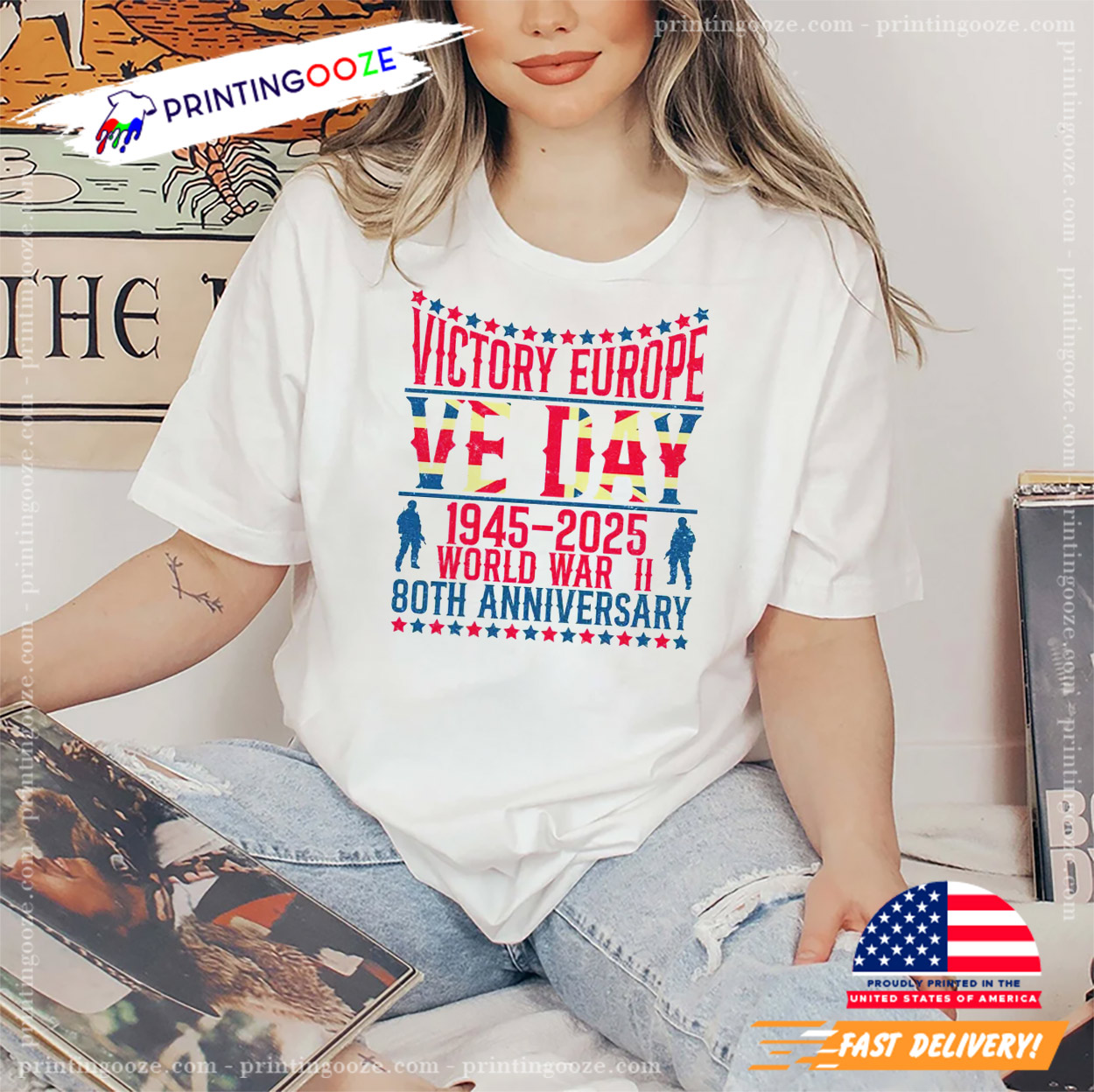 VE Day 80th Anniversary Shirt VE Day 80th Anniversary Shirt