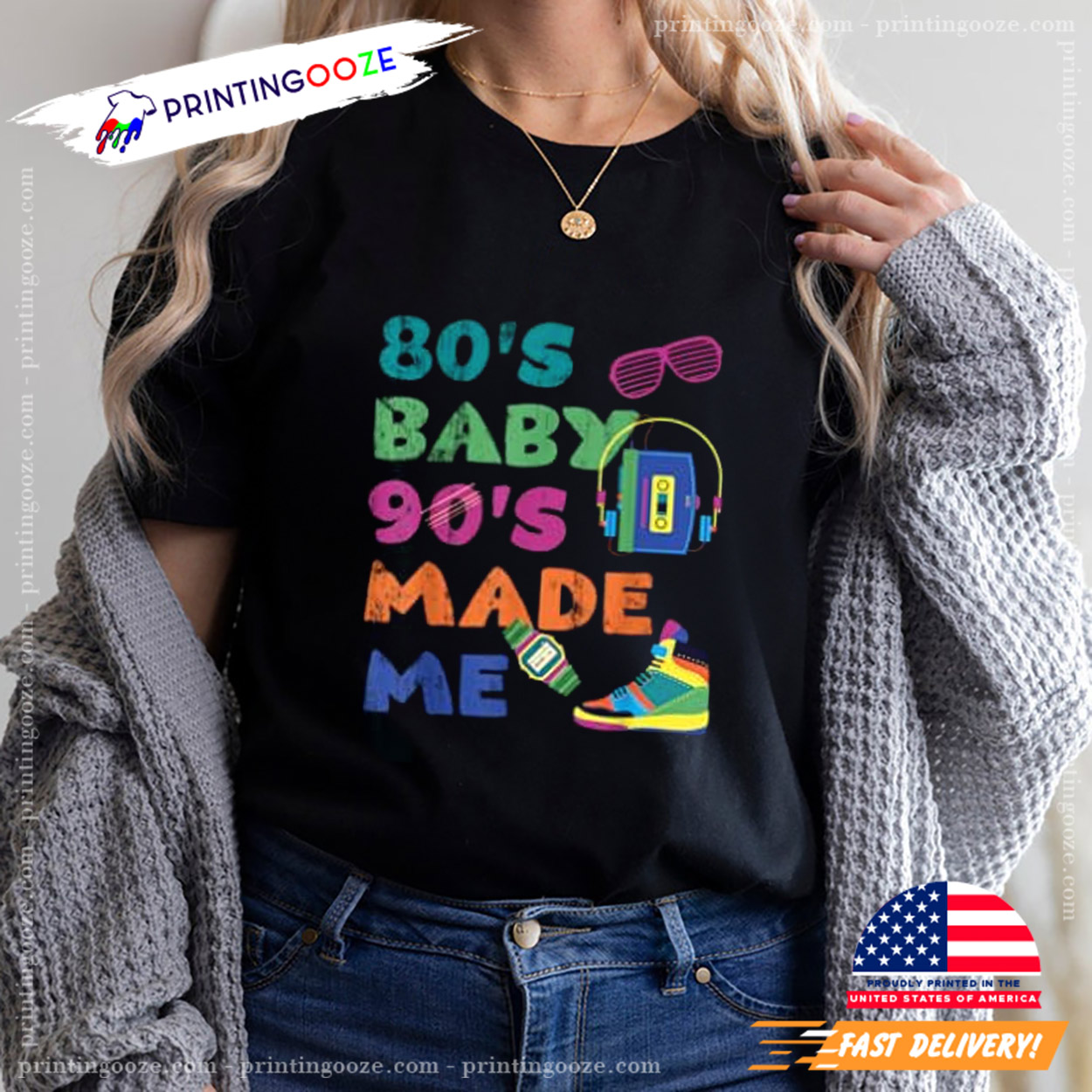 Vintage 1980s 80's Baby 1990s 90's Made Me Retro Nostalgia T-Shirt Vintage 1980s 80's Baby 1990s 90's Made Me Retro Nostalgia T-Shirt