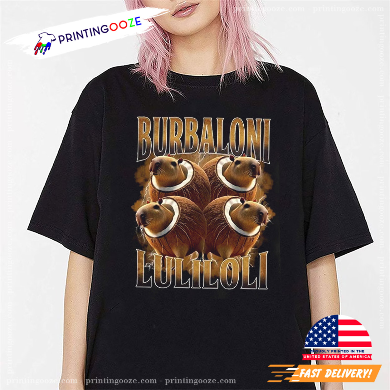 Vintage Burbaloni Luliloli Italian Brainrot Shirt Vintage Burbaloni Luliloli Italian Brainrot Shirt