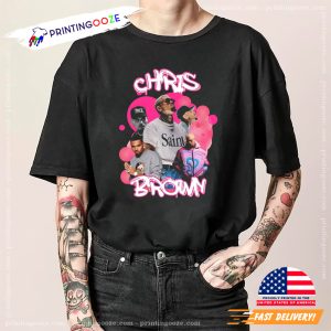Vintage Chris Brown World Tour 2025 Shirt 1