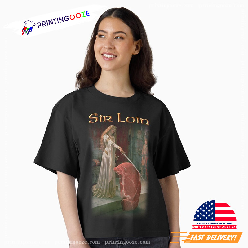Vintage Sir Loin Steak Medieval Fantasy Unisex T-shirt Vintage Sir Loin Steak Medieval Fantasy Unisex T-shirt