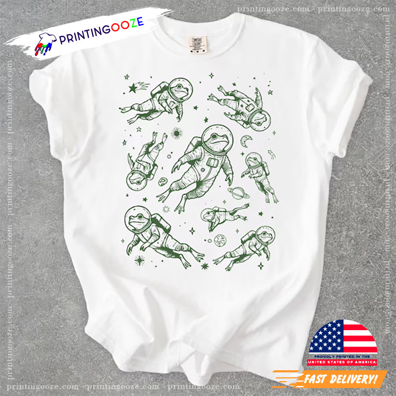 Vintage Space Frog Funny Toad Graphic Comfort Colors Shirt Vintage Space Frog Funny Toad Graphic Comfort Colors Shirt