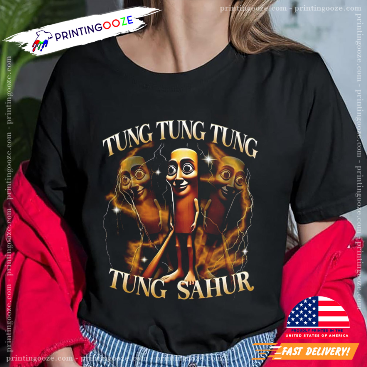 Vintage Tung Tung Tung Sahur Italian Brainrot Meme Shirt Vintage Tung Tung Tung Sahur Italian Brainrot Meme Shirt