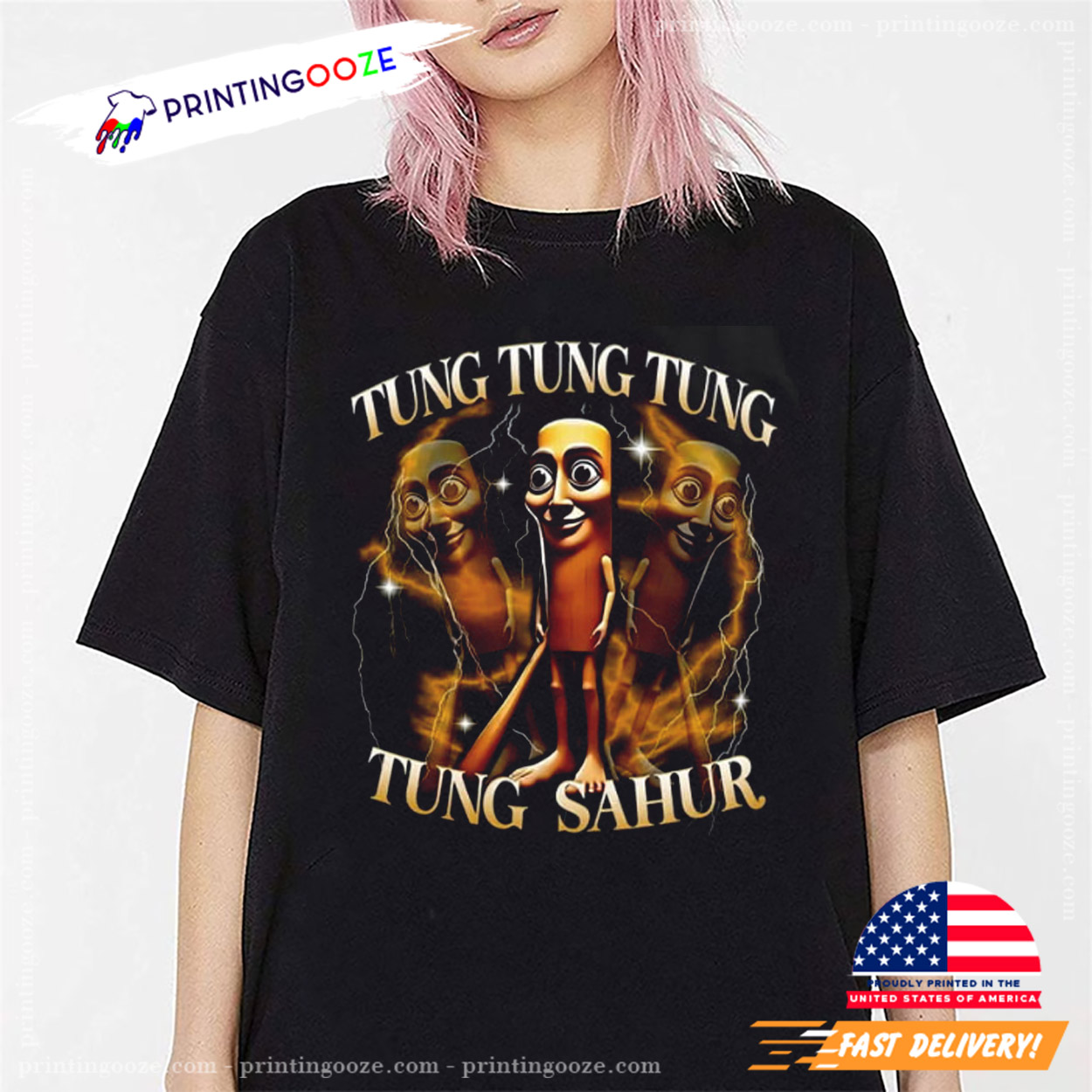 Vintage Tung Tung Tung Sahur Italian Brainrot Meme Shirt Vintage Tung Tung Tung Sahur Italian Brainrot Meme Shirt