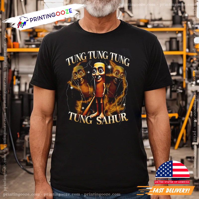 Vintage Tung Tung Tung Sahur Italian Brainrot Meme Shirt Vintage Tung Tung Tung Sahur Italian Brainrot Meme Shirt
