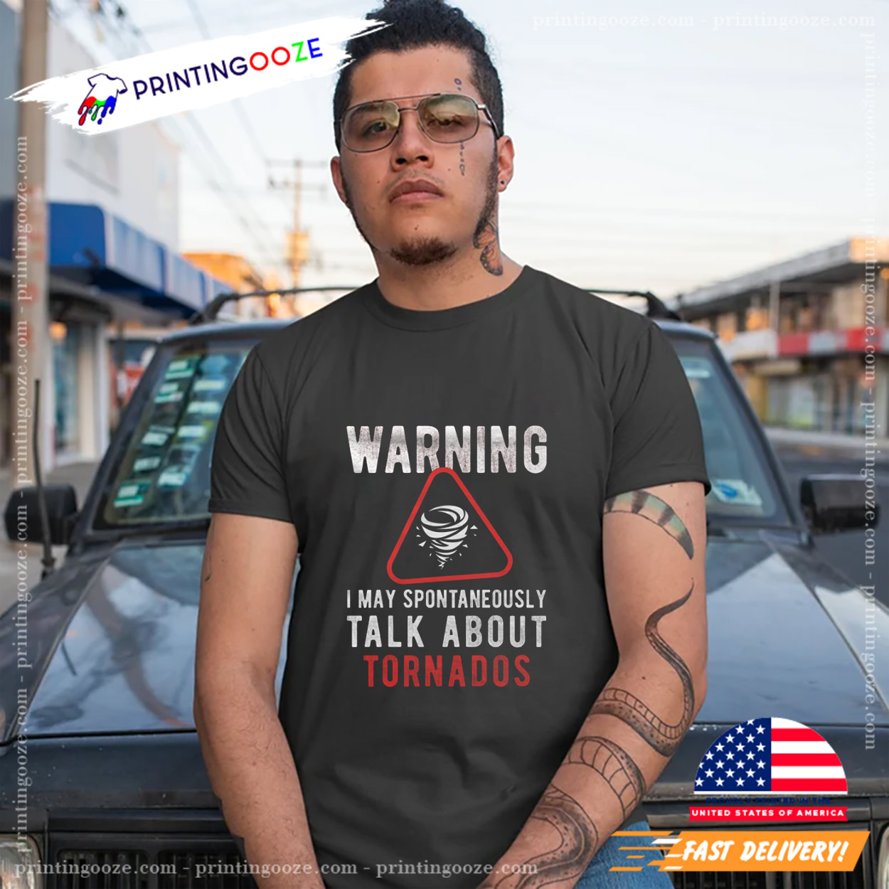 Warning I May Spontaneously Talk About Tornado Shirt Warning I May Spontaneously Talk About Tornado Shirt