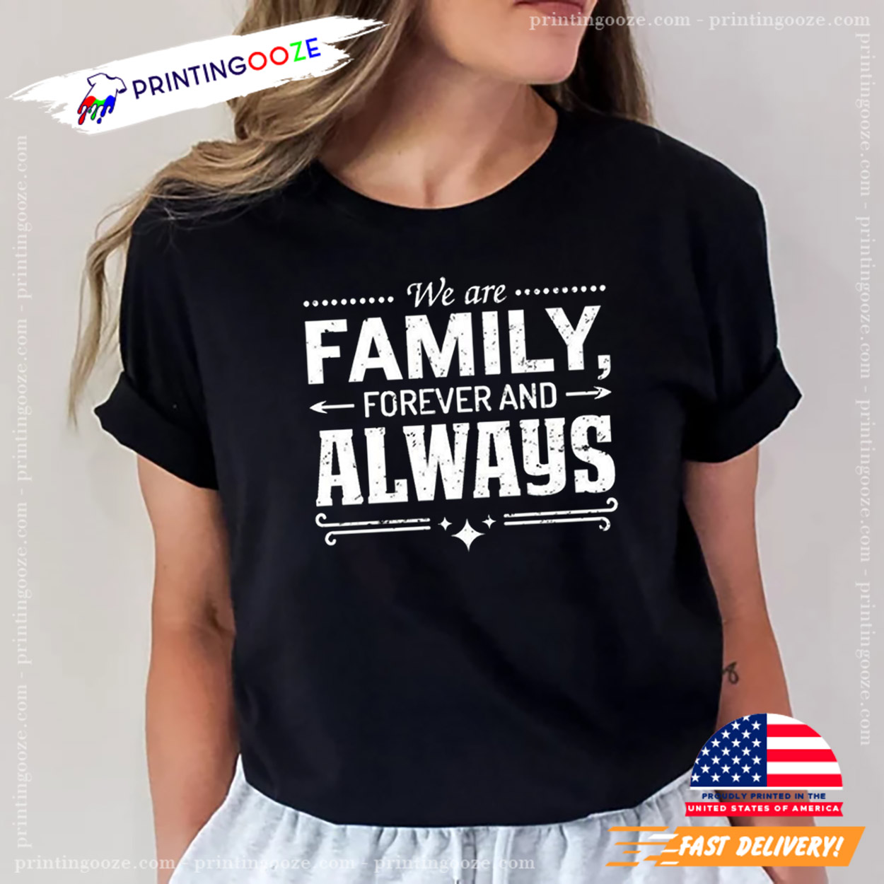 We Are Family Forever And Always Shirt We Are Family Forever And Always Shirt