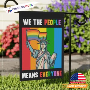We the People Means Everyone Inclusive Garden Flag 3