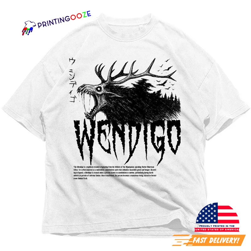 Wendigo Creepy Forest Monster Tee Wendigo Creepy Forest Monster Tee