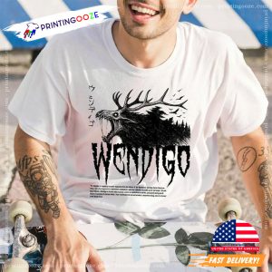Wendigo Creepy Forest Monster Tee 3