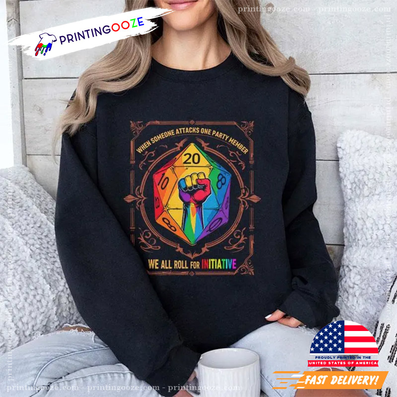 When Someone Attacks One Party Member LGBTQ T-Shirt When Someone Attacks One Party Member LGBTQ T-Shirt