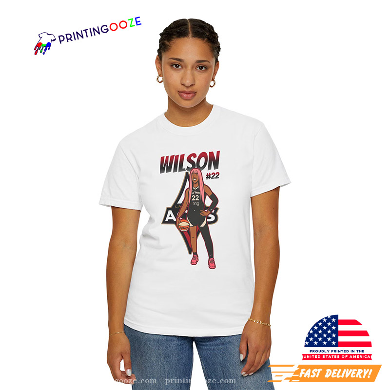 Wilson 22 Las Vegas Aces Basketball Shirt Wilson 22 Las Vegas Aces Basketball Shirt