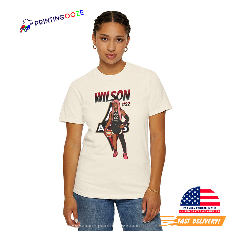 Wilson 22 Las Vegas Aces Basketball Shirt Wilson 22 Las Vegas Aces Basketball Shirt