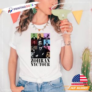 Zohran Mamdani Nyc Eras Tour 2025 T shirt 2