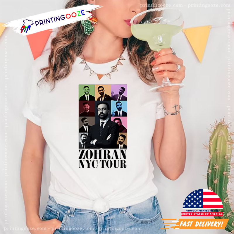 Zohran Mamdani Nyc Eras Tour 2025 T-shirt Zohran Mamdani Nyc Eras Tour 2025 T-shirt