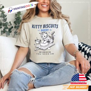 kitty biscuits bakery we knead em you need em shirt 2