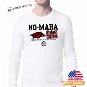 rkansas Razorbacks Cardinal No Maha Shirt 2
