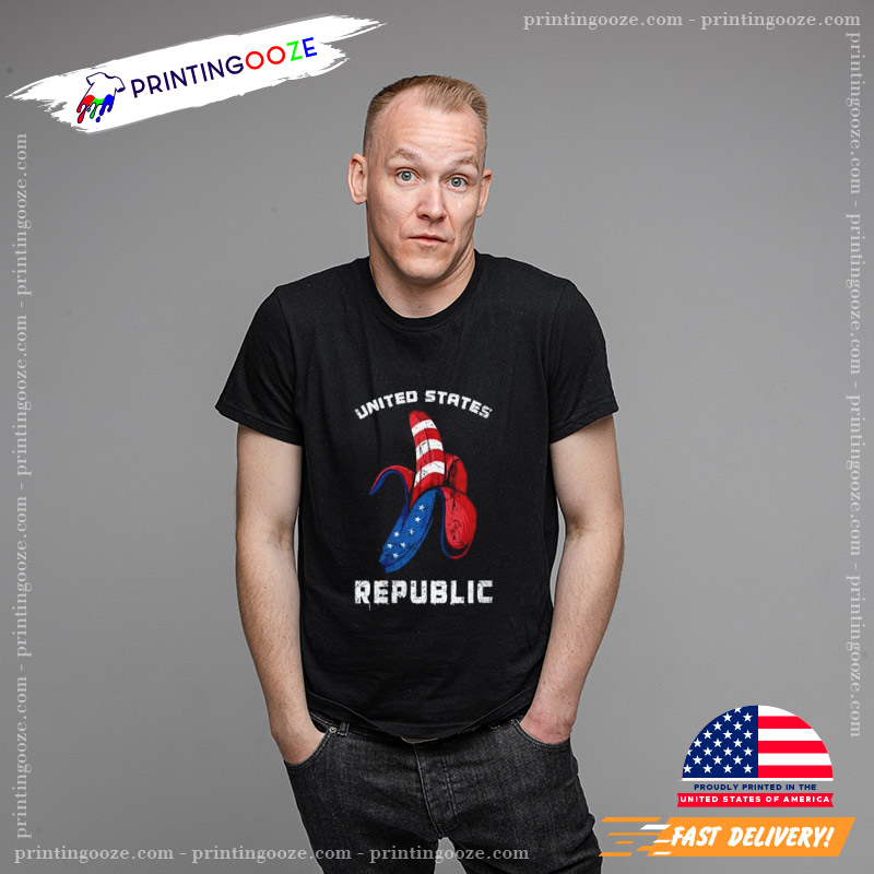 Banana US Flag Patriot America Worst United States Republic T-shirt Banana US Flag Patriot America Worst United States Republic T-shirt